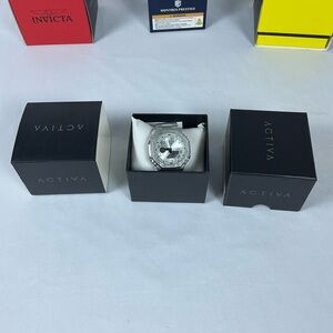 Ativa Elegant Silver Men's Watch